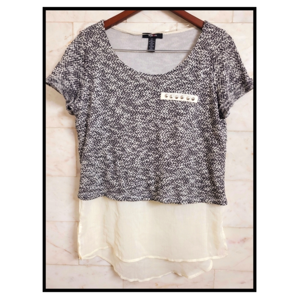 Style & Co High Low Top - Picture 3 of 10